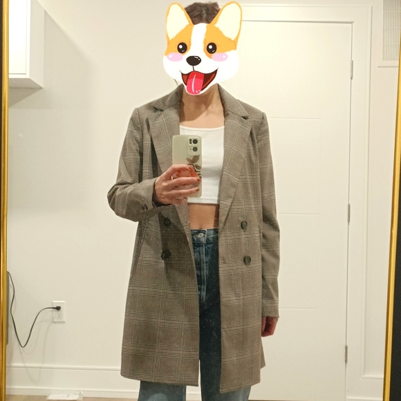 Zara long blazer jacket - Picture 2 of 8